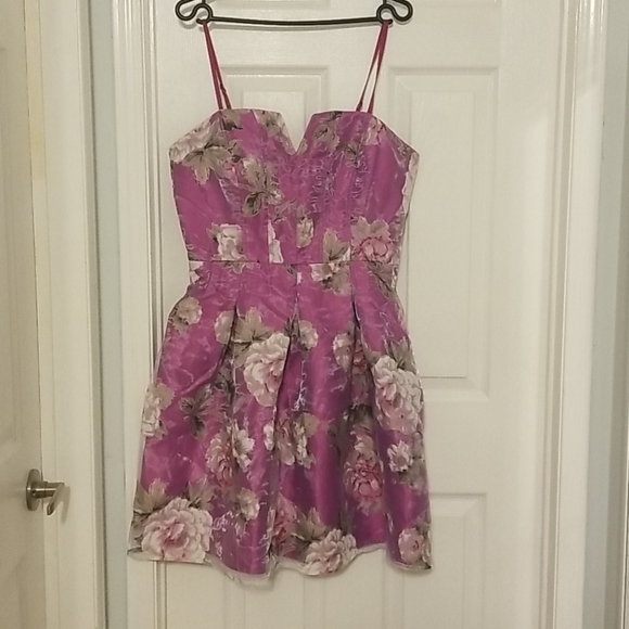 Floral Mini Dress - Picture 1 of 3